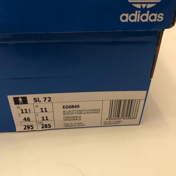 Adidas SL 72 blue/white (new) - Picture 6 of 7